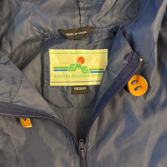 Eastern Mountain Sports Blue Raincoat - Picture 2 of 6